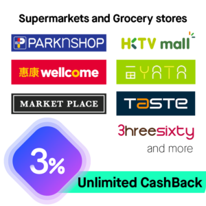 Mox 3% Cashback Supermarkets